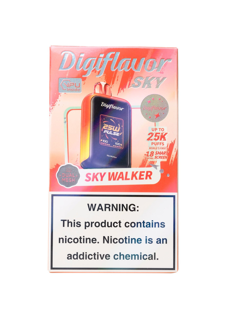 digiflavor vape sky walker flavor 25K Sky Flavor:Peach ice close-pod S3 Digi 510 Thread