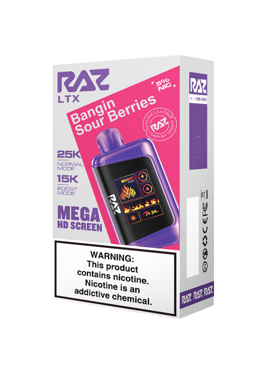 RAZ LTX 25K Bangin Sour Berries | GetPop