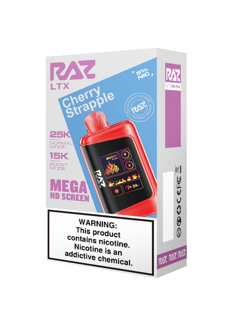 cherryです。 RAZ LTX 25K Cherry Strapple | GetPop