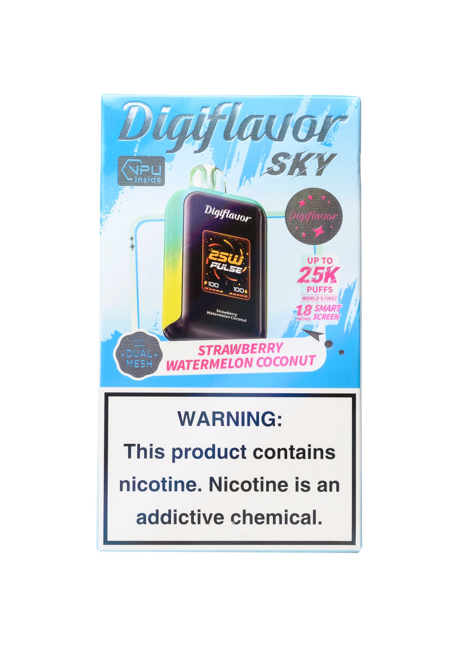 digiflavor sky vape flavors 25K Strawberry Watermelon Coconut Flavour:Fuji Melon VOOPOO Voopoo Gene Pod: Aivono 160K 3in1