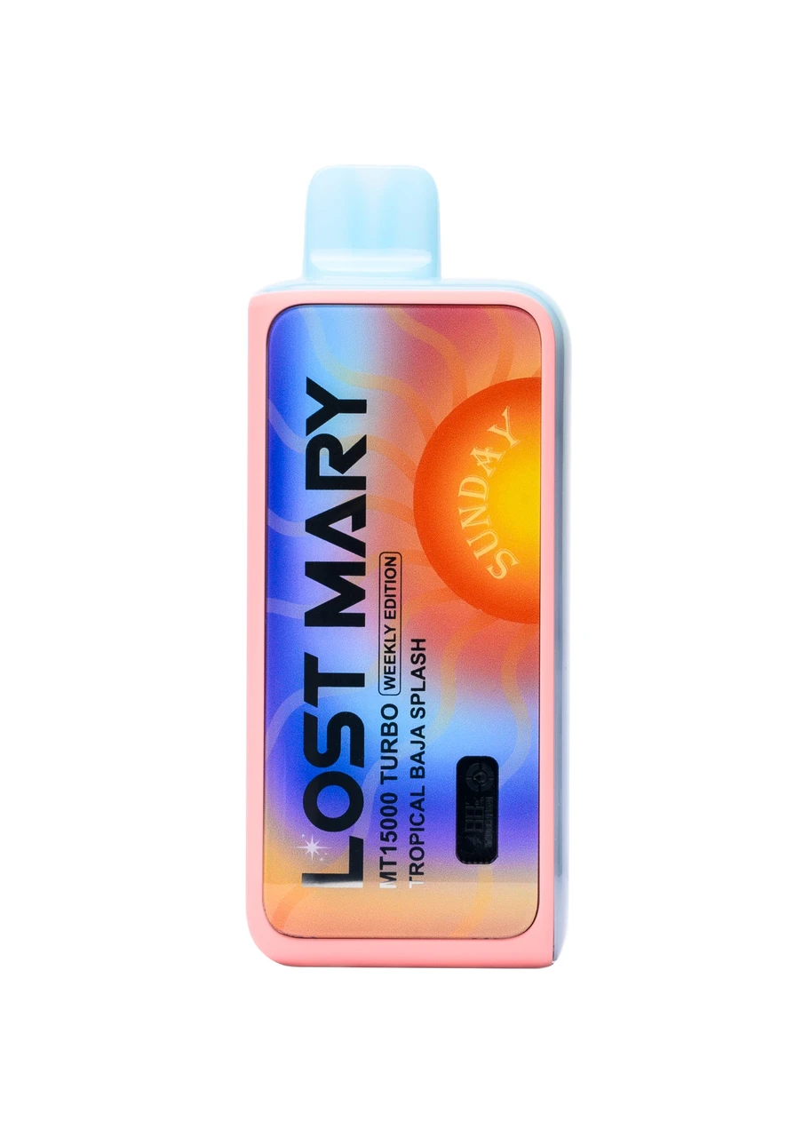 what is lost mary mt15000 turbo Tropical Baja Splash (Sunday) Choose Flavor:Lemonade Slushy Best Seller! how to charge a