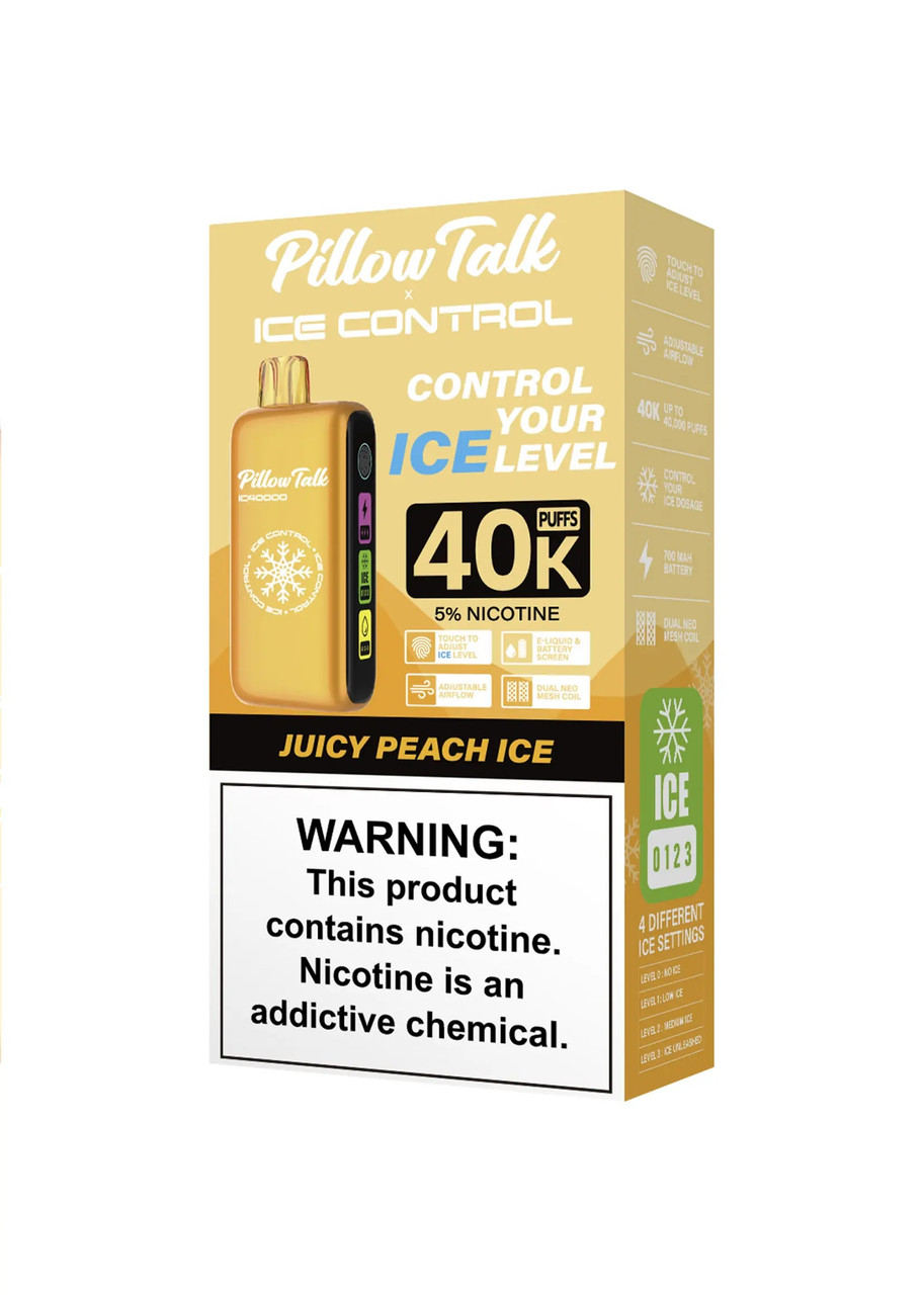 disposable vape peach ice Pillow Talk Control IC40000 Juicy Ice Georgia Peach – RAZ Vape Pods: Disposable Choose Flavor:Apple Pear Ice Cube