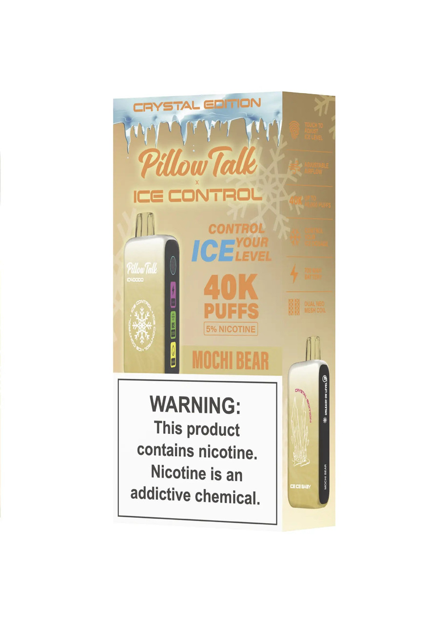 mochi disposable vape Pillow Talk Ice Control IC40000 Bear Vape Flavor:Grape Cloud Prominent Flavour Two: Watermelon DESSERT TOBACCO - ADAM´S