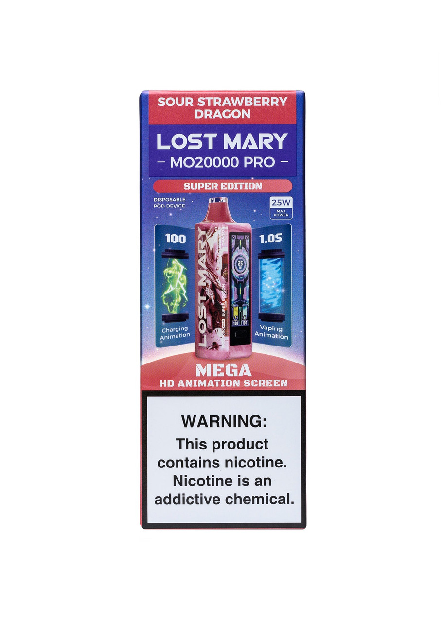 lost mary mo20000 strawberry kiwi PRO Sour Dragon VAPES Size:10mg Passionfruit Ice How to Know When
