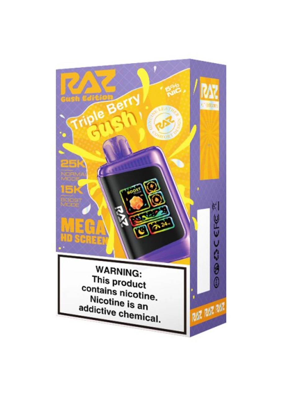 triple berry gush raz vape LTX 25K PO#1936 Color:ColorSHIFT - w/No Controller Buy Flum Float Litchi