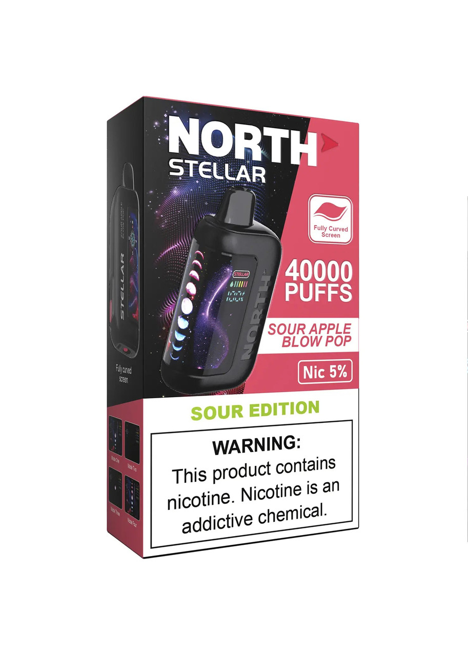 North Stellar 40K Sour Apple Blow Pop | GetPop