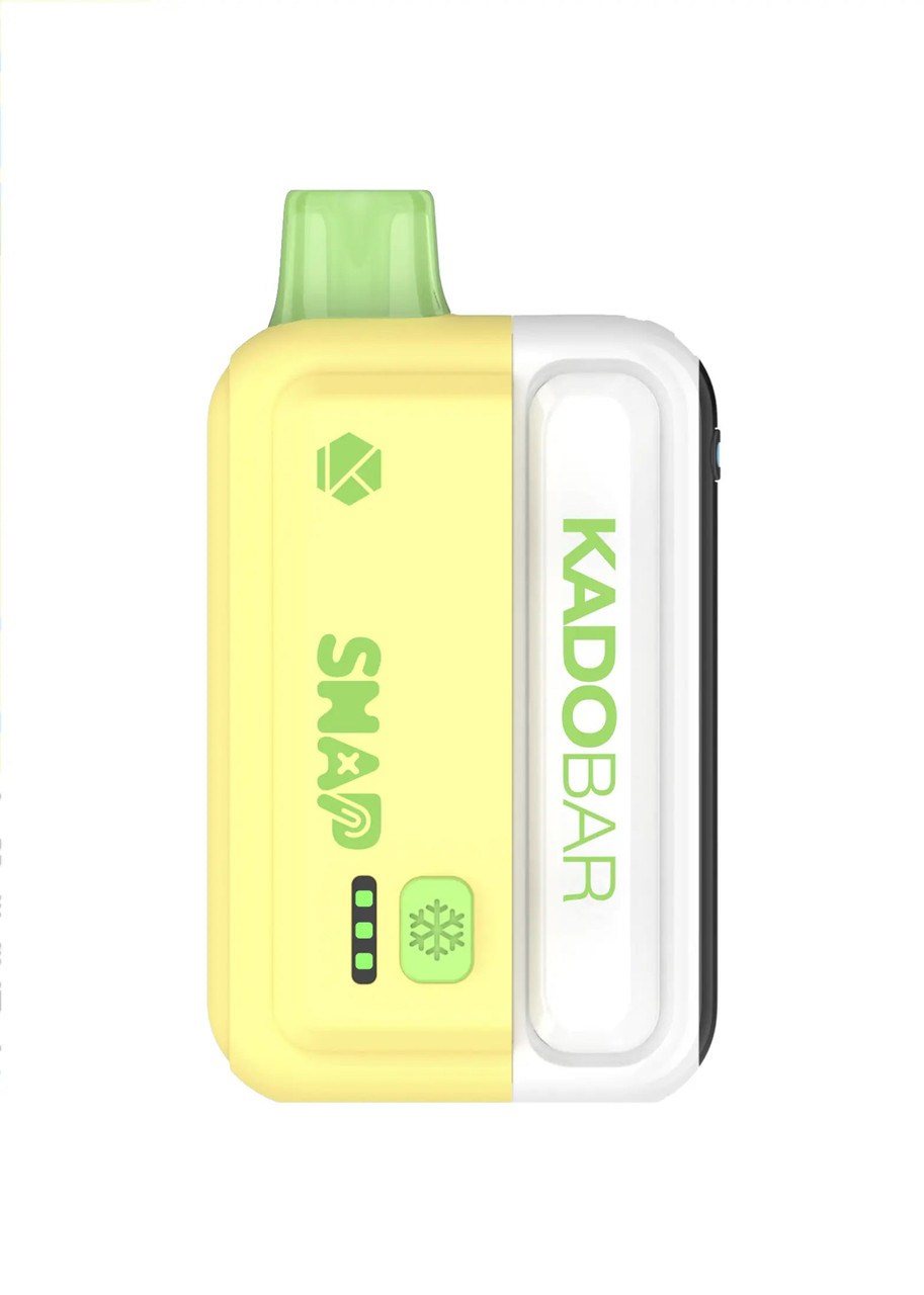 snap bars vape Kado Bar 25K Kit Lemon Headz 50mg-nic Color:Gold Voopoo PNP Replacement Tank