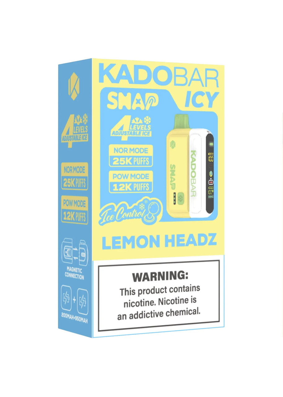 Kado Bar Snap 25K Kit Lemon Headz | GetPop