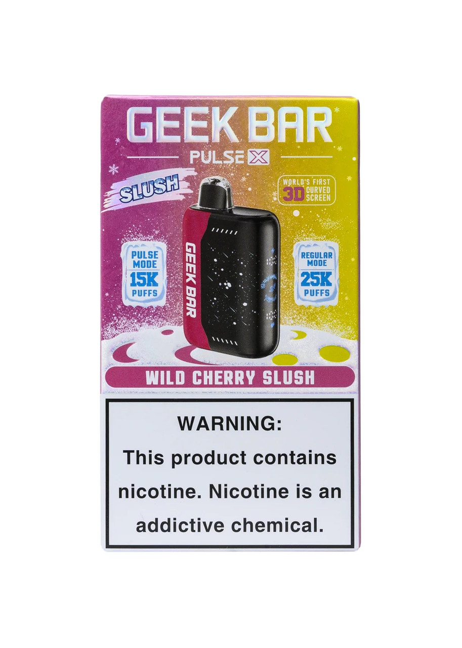 cherry slush geek bar pulse x 25K Wild Blue Razz Ice Geek NO SHIP: VT Flavour:Fruits Edition