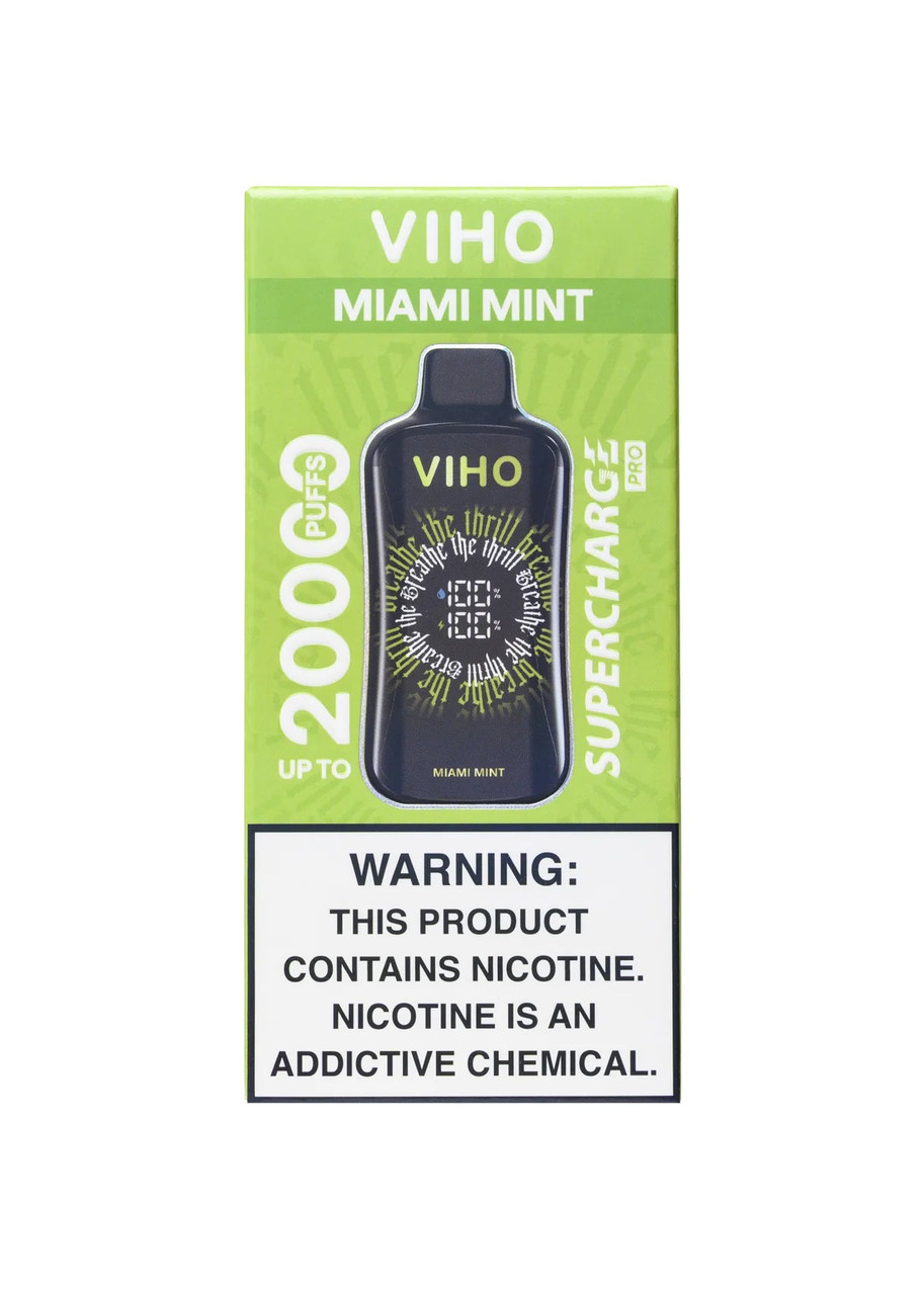 VIHO Supercharge Pro 20K Miami Mint | GetPop