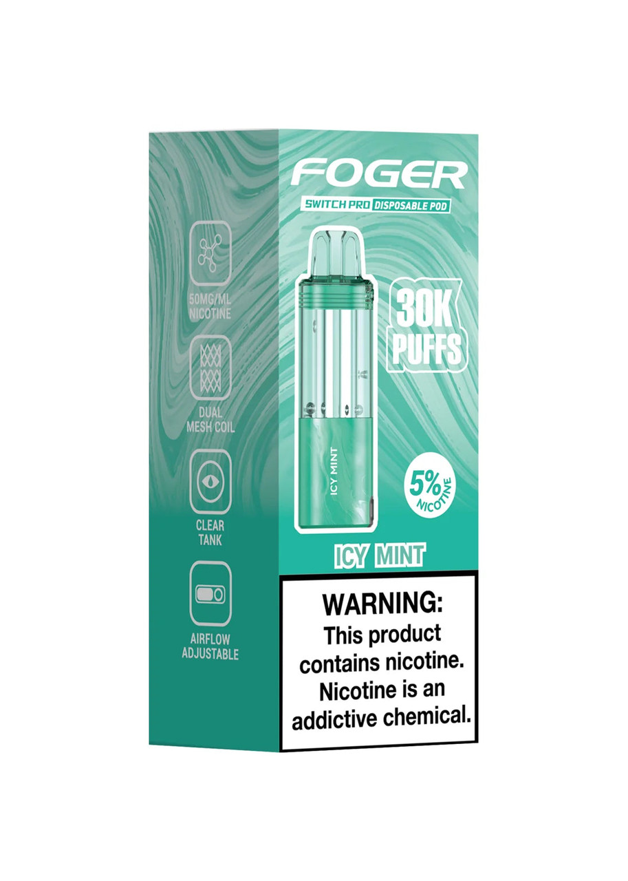 foger icy mint flavor profile Switch Pro 30K Pod Flavor::Bubble Gang Wild Strawberry Ice Nic Dispo Lost Mary MT35000 Turbo