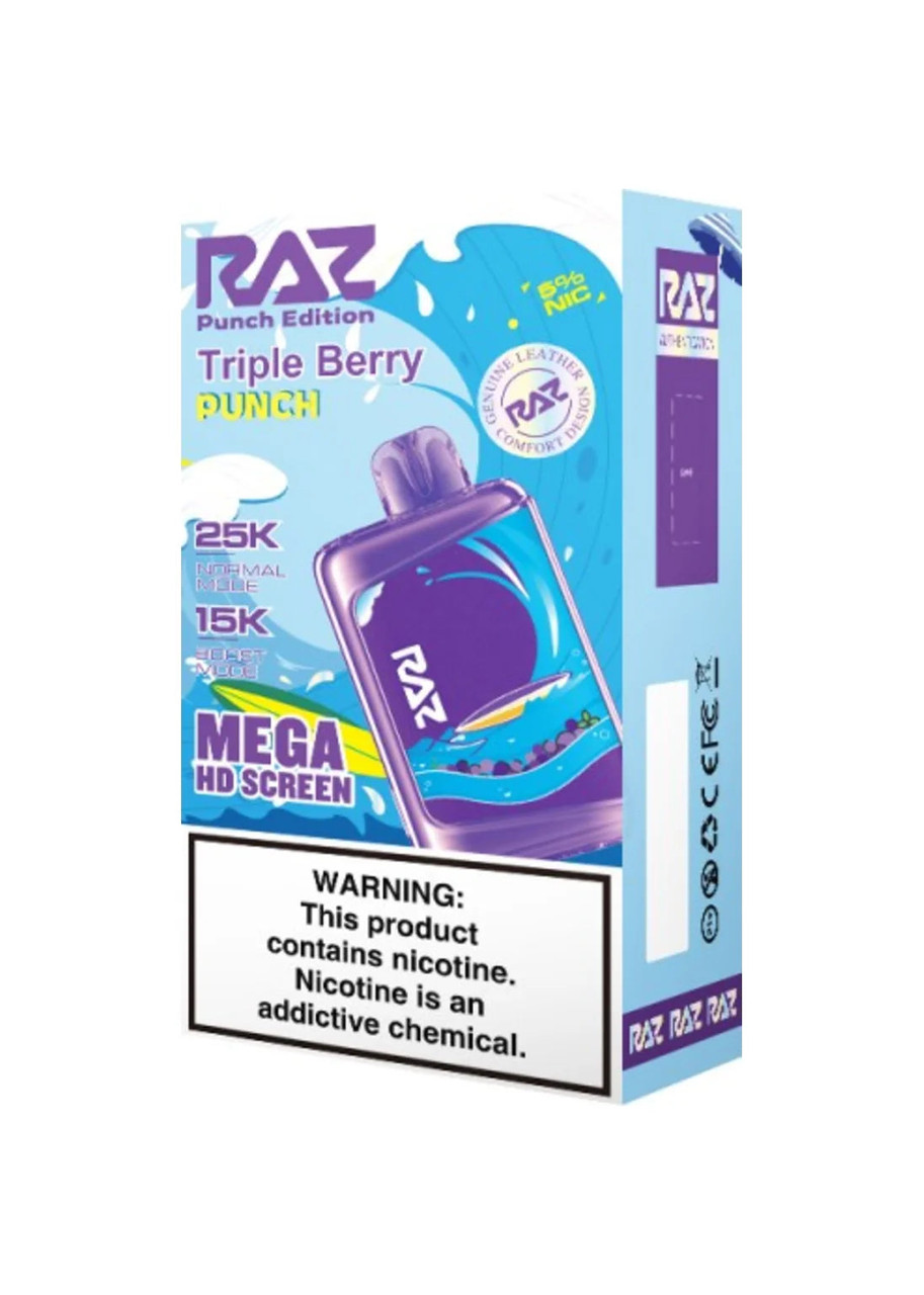 RAZ LTX 25K Triple Berry Punch | GetPop