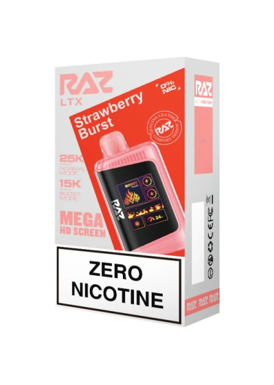 RAZ LTX 25K ZERO Strawberry Burst 0% | GetPop