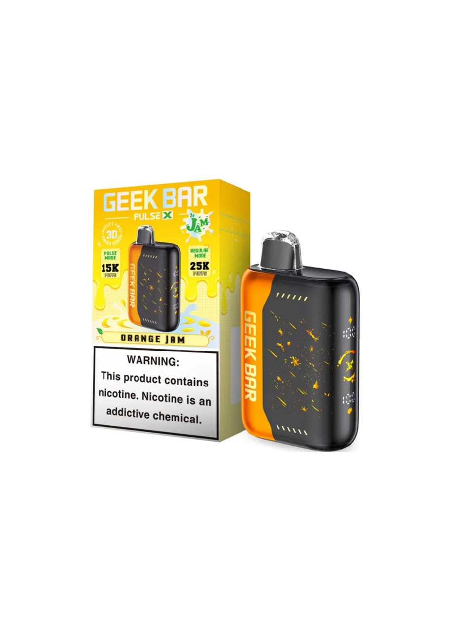 Geek Bar Pulse X 25K Orange Jam | GetPop
