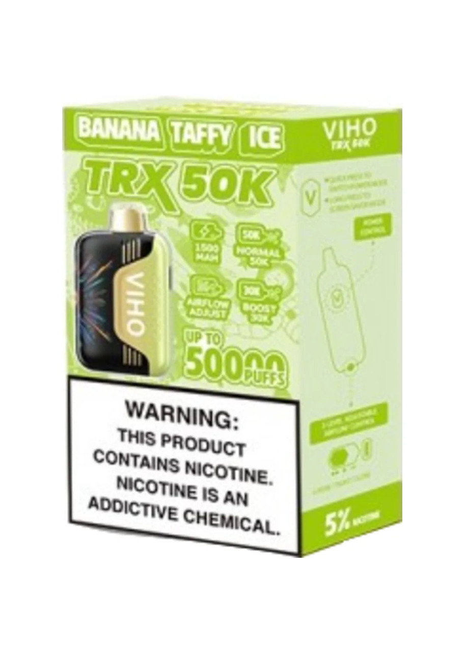 VIHO TRX 50K Banana Taffy Ice | GetPop