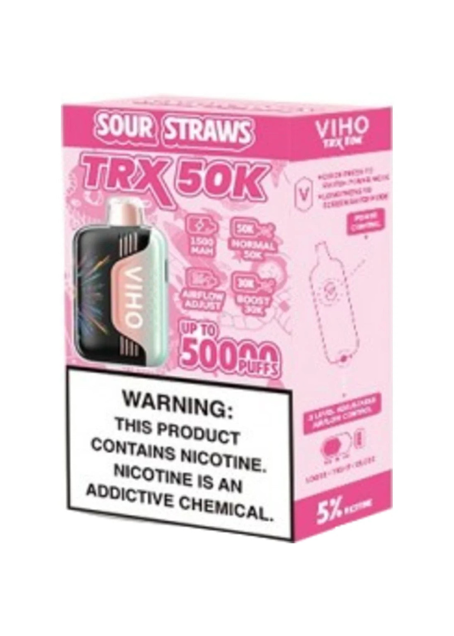 VIHO TRX 50K Sour Straws | GetPop