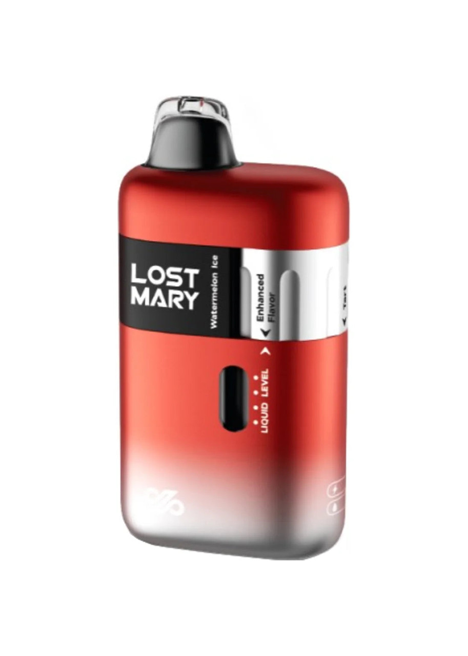 watermelon ice vape lost mary Ultrasonic 35K VooPoo Drag 5 177W all-for-sales COLORS:GLOSS BLACK
