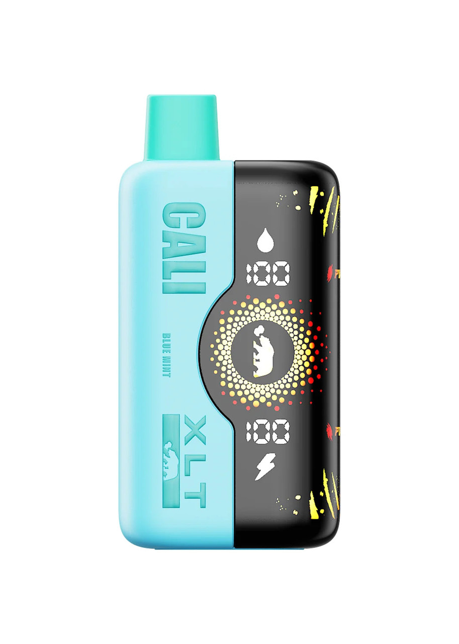 cali traditional vapes blue diamond XLT 40K Mint Buy RAZ Disposable Rechargeable Flavor_Fruit - Blueberry Color:Black Cobra