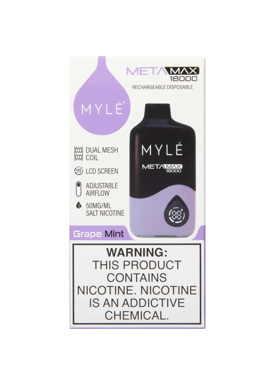MYLE Meta Max 18K Grape Mint | GetPop