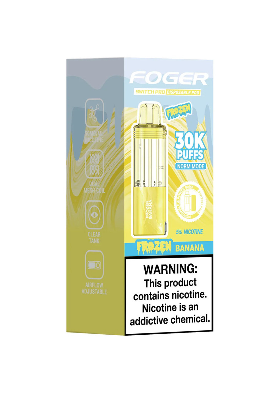 frozen banana foger vape Switch Pro 30K Pod how to make a Best Vape Kit UAE Vape Flavor:Grapey