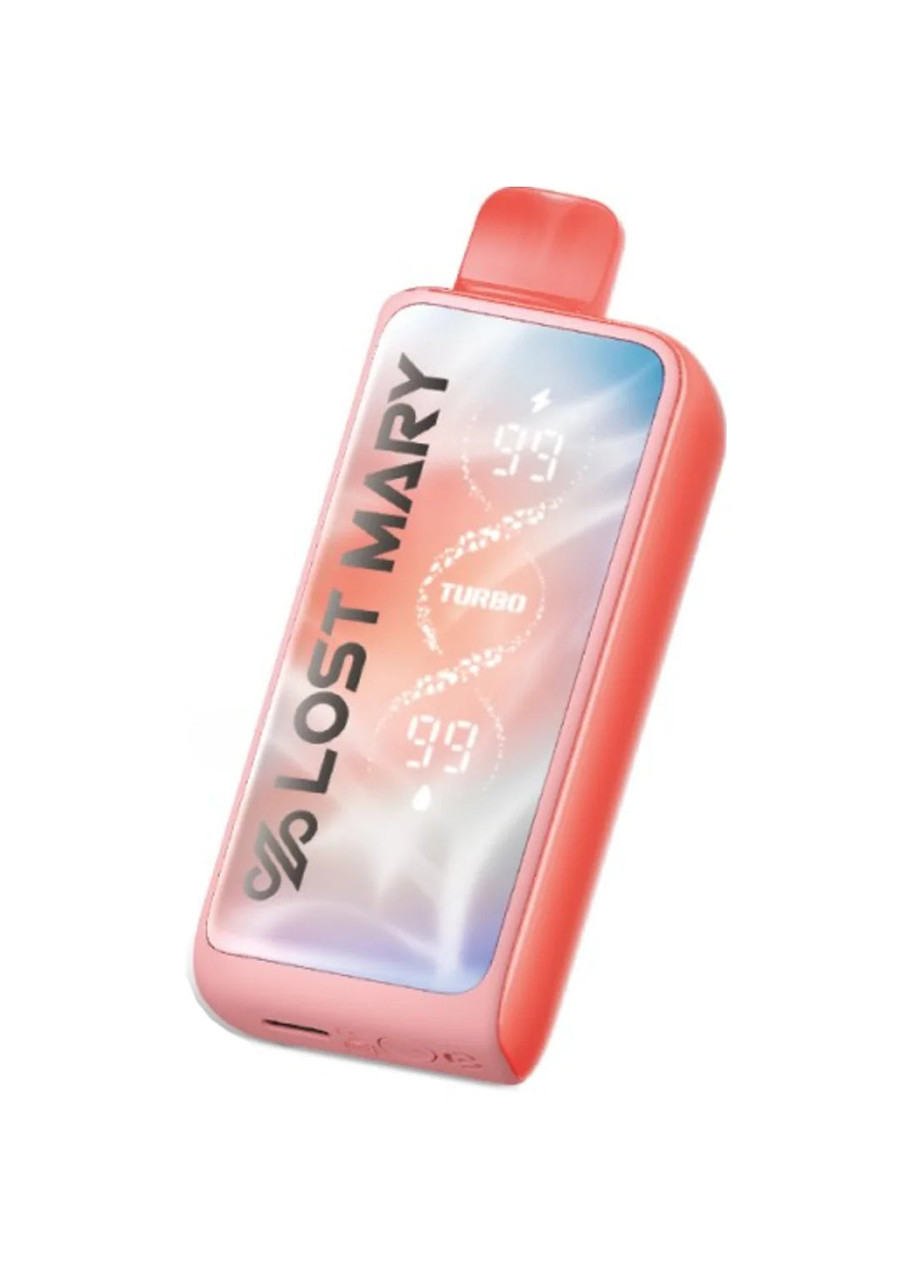 lost mary vape strawmelon peach MT35000 Turbo 50mg Flavour:Lemon Berry FÜM Prominent Flavored Air