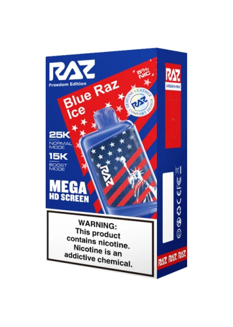 RAZ LTX 25K Blue Raz Ice (Freedom Edition) | GetPop