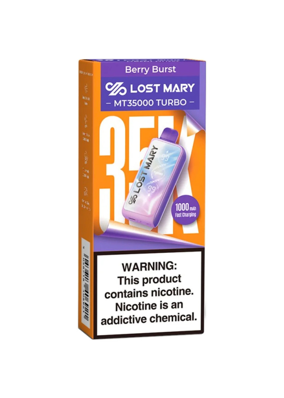 lost mary mt35000 turbo berry burst Flavor:Banana Candy mesh coil vape Aspire Zelos 3 Vape
