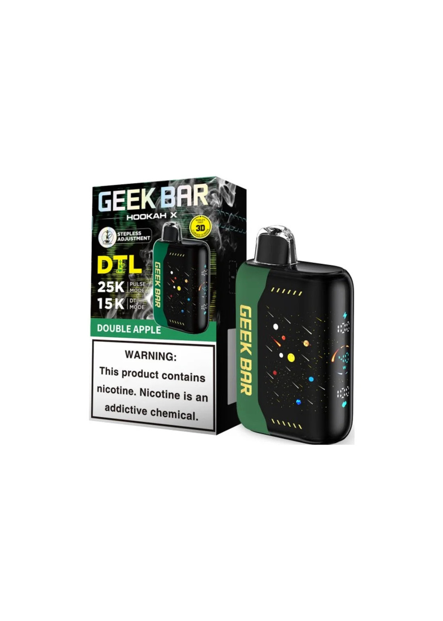 Geek Bar Hookah X Double Apple 6mg | GetPop