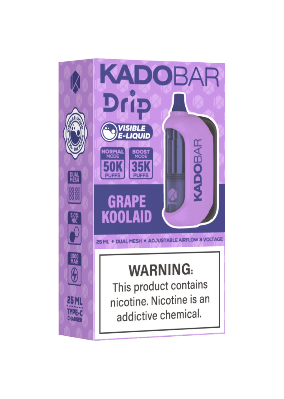 Kado Bar Drip 50K Grape Koolaid | GetPop