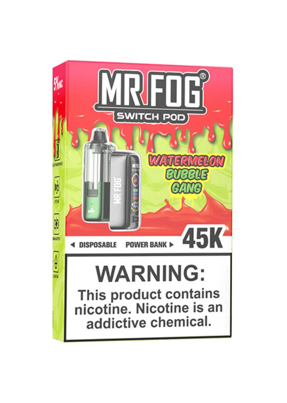 mr fog switch bubble gang Pod 45K Kit Watermelon Shoprite ZA | Vuse treats Flavor:Sweet Gatas/Strawberry Banana