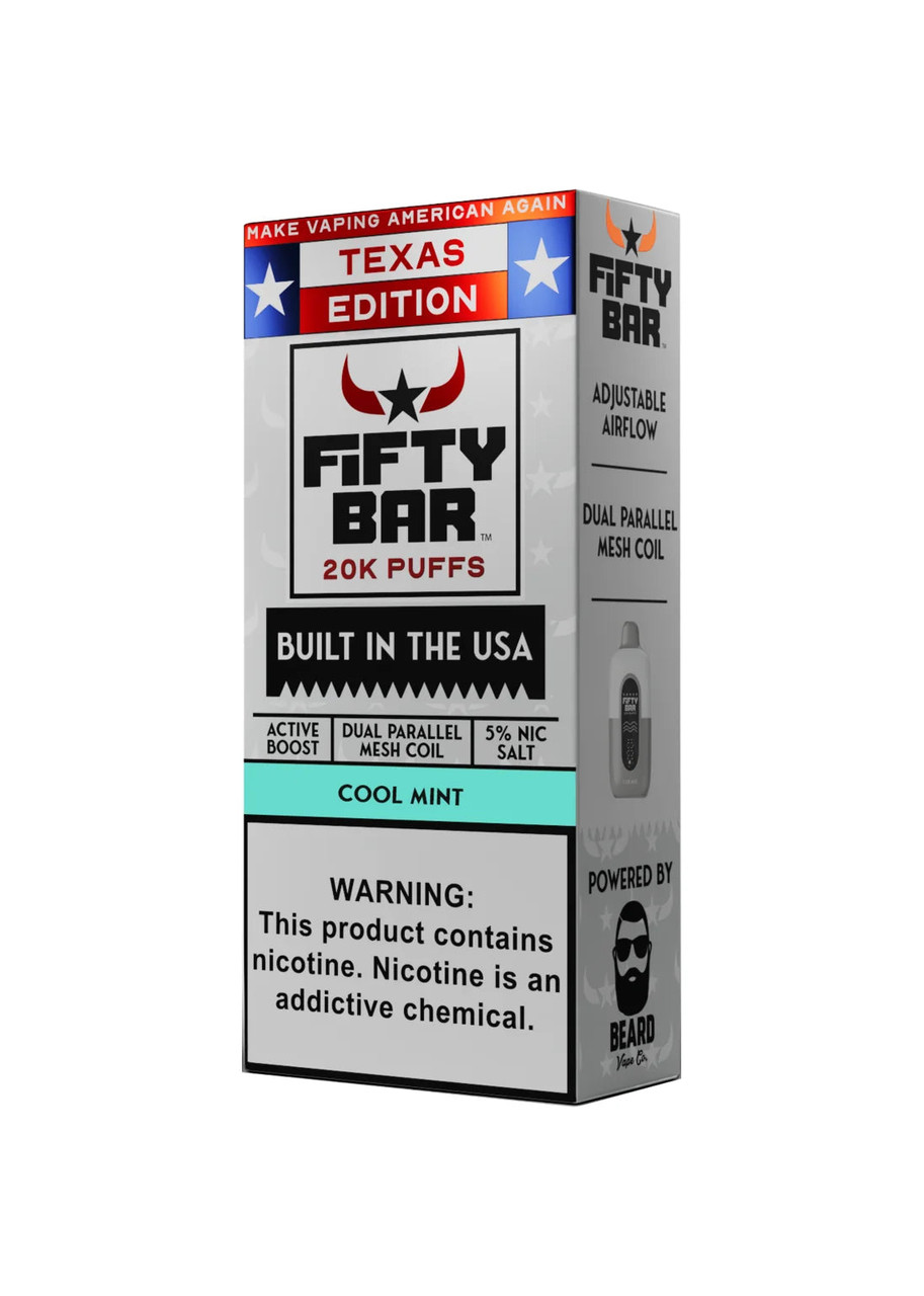 fifty bar vape yeti mint 20K Texas Edition Cool News - Top 10 quick order Flavour:Banana CC Ice