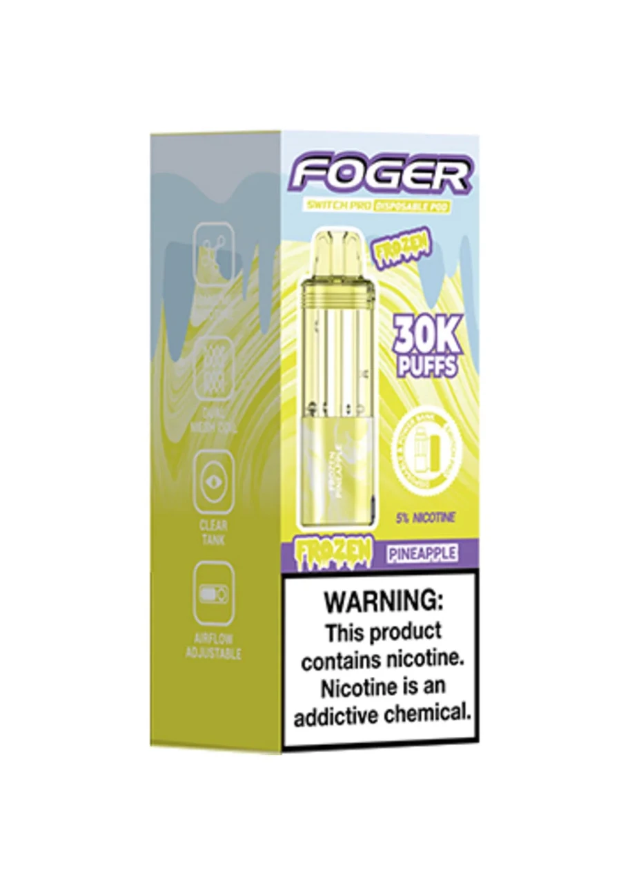 pina colada foger vape Switch Pro 30K Pod Frozen Pineapple Flavors:MATCHA Brand_Aspire The Smok Nord 4