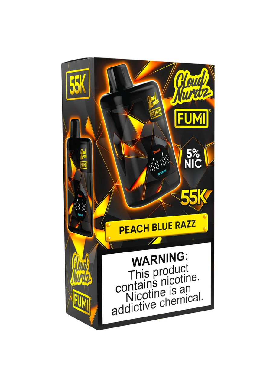 FUMI x Cloud Nurdz 55K Peach Blue Razz | GetPop