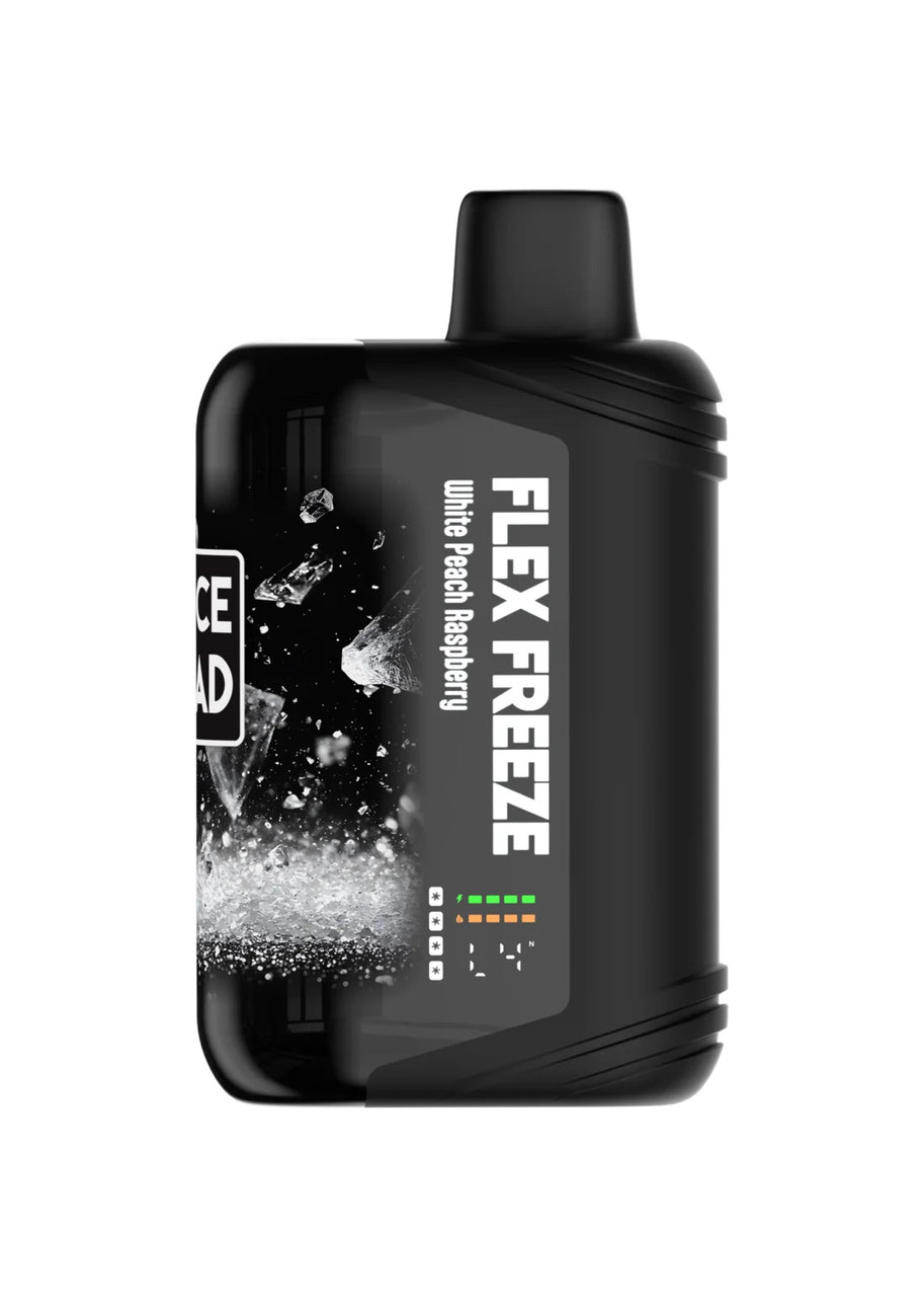 juice head flex freeze disposable vape 50K White Peach Raspberry Sour Diesel THC Vape Argus P1 Coil Pods Choose Flavor:Aloe Grape