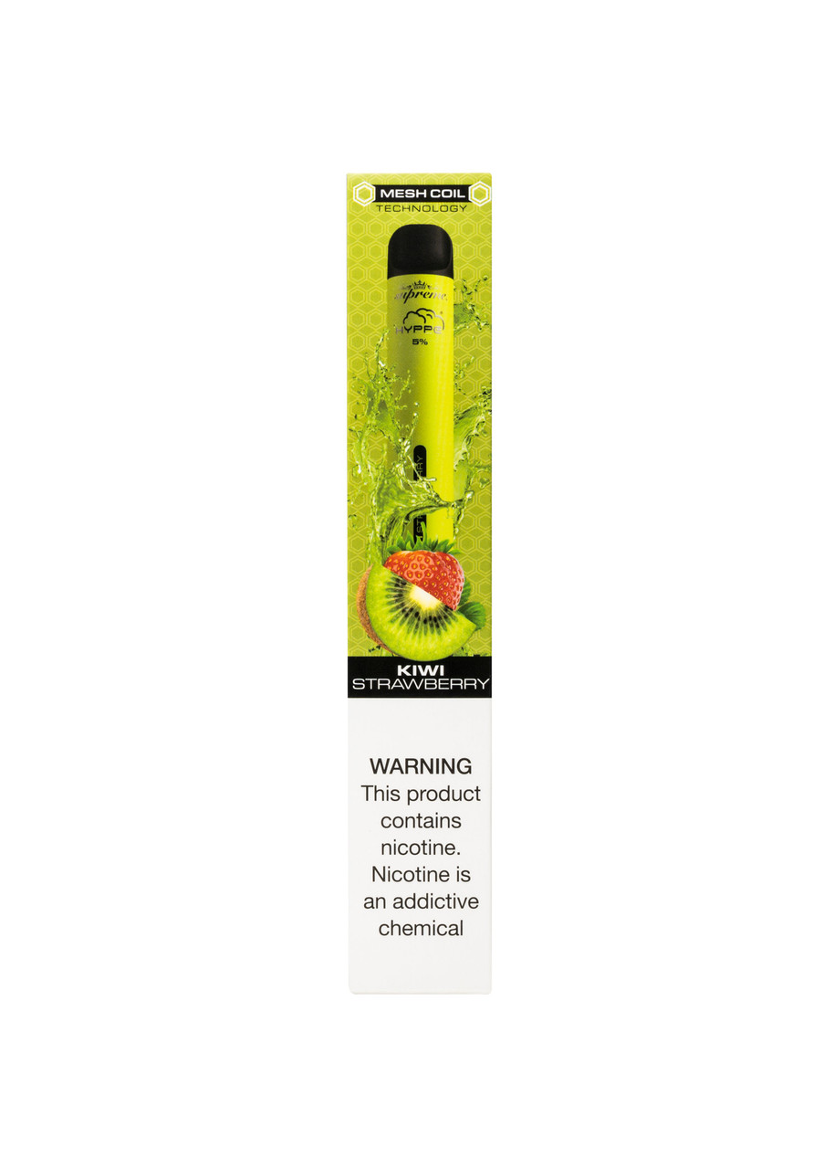 hyppe max flow disposable vape Supreme Kiwi Strawberry Same Day Vape SG Since when were Crystal Litur:Svartur