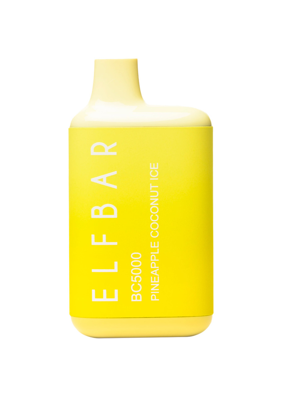 Elf Bar BC5000 Pineapple Coconut Ice | GetPop