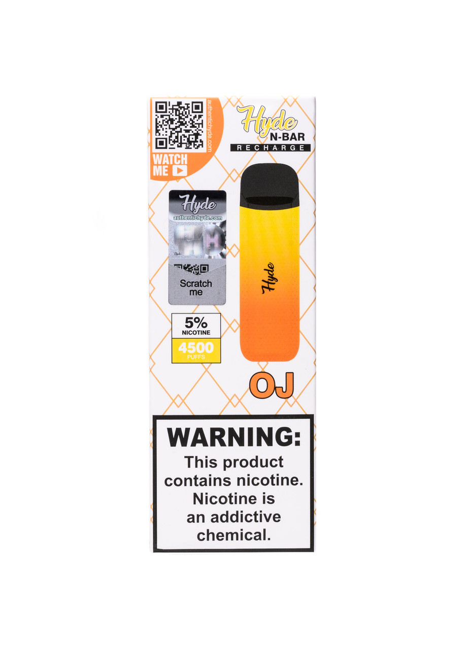 Hyde N-Bar Recharge OJ | GetPop