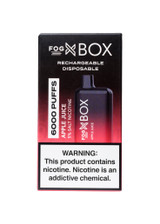 Fog X Box 6000 Apple Juice