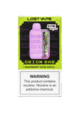 Lost Vape Orion Bar 10000 Raspberry Sour Apple