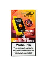 HQD Cuvie X 25000 Raspberry Watermelon Lemon