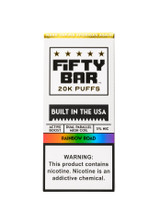 Fifty Bar 20K Strawberry Lemon Grape / Rainbow Road