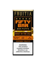 Fruitia x Fifty Bar 20K Southern Tobacco