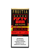 Fruitia x Fifty Bar 20K Swedish (Berry Gummy)