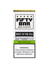 Fifty Bar 20K Frozen Apple / Green Apple Blast