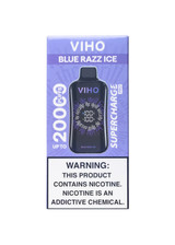 VIHO Supercharge Pro 20K Blue Razz Ice