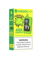 Kado Bar NI40K Sour-Nic Control Sour Apple Hard Candy