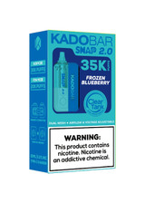 Kado Bar Snap 2.0 35K Kit Frozen Blueberry