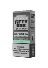 Fifty Bar 20K Silver Series 2% Mint 2%