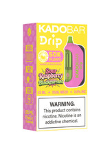 Kado Bar Drip 50K Sour Raspberry Blackcurrant