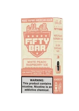 Hidden Hills x Fifty Bar 20K White Peach Raspberry Ice